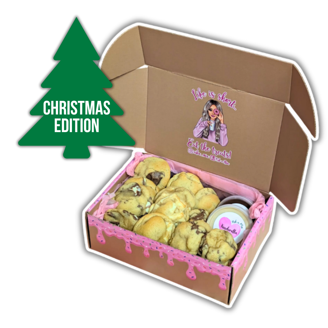 Christmas Edition - 24 Kookie Dunker Box with Dips