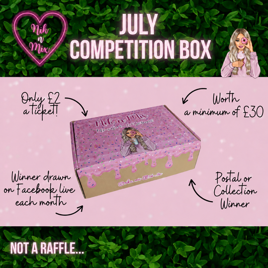 Monthly Nik n Mix Competition Box - July